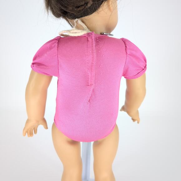 Funrise Toy Corp Ballet Shoes Hot Pink Short Sleeved Bodysuit for 18" Dolls -GUC - Picture 3 of 12